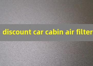 discount car cabin air filter